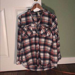 Forever 21 oversized flannel